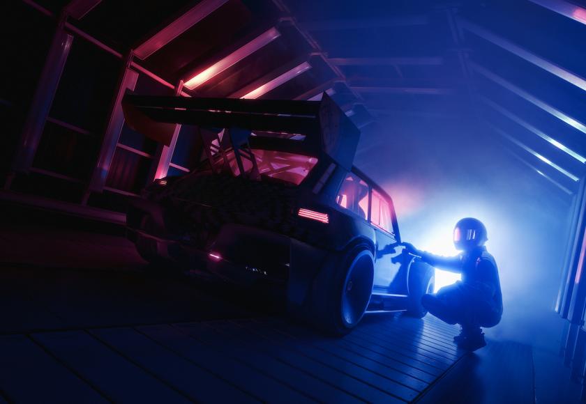 Renault R5 concept EV Racing