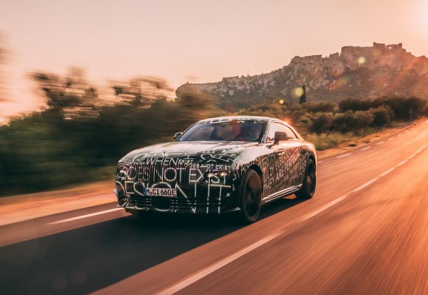 Rolls-Royce Spectre zomertest 2022