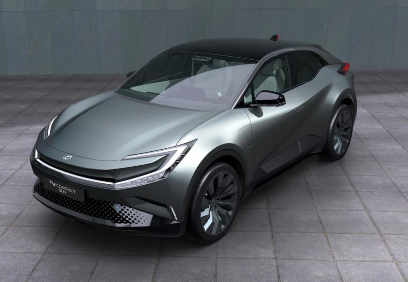 Toyota bZ compact SUV concept 2022