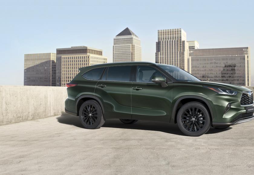 Toyota Highlander MY2023 info belgie