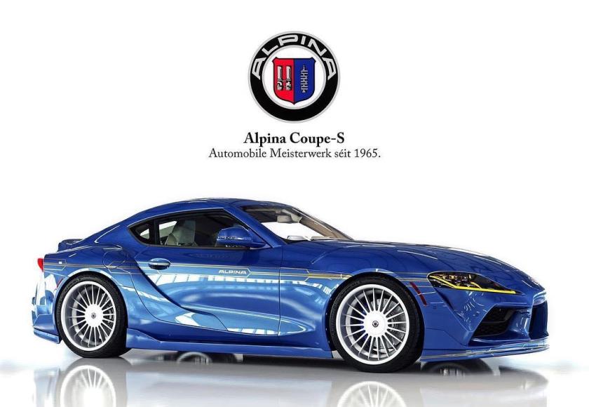 Toyota Supra Alpina Coupe-S Render