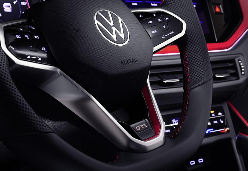 VW Golf GTI touch buttons 2022