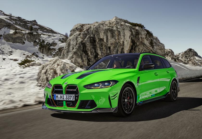 BMW M3 Touring CS Render