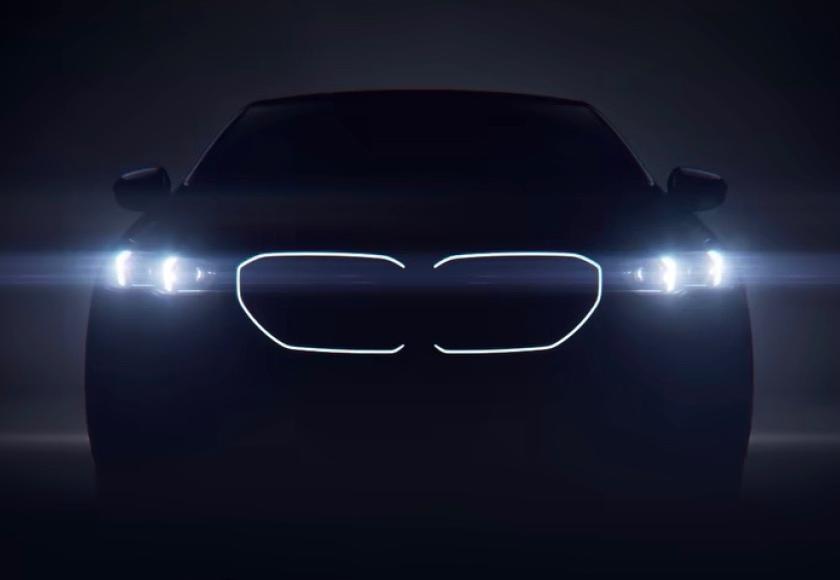 BMW i5 teaser 2023