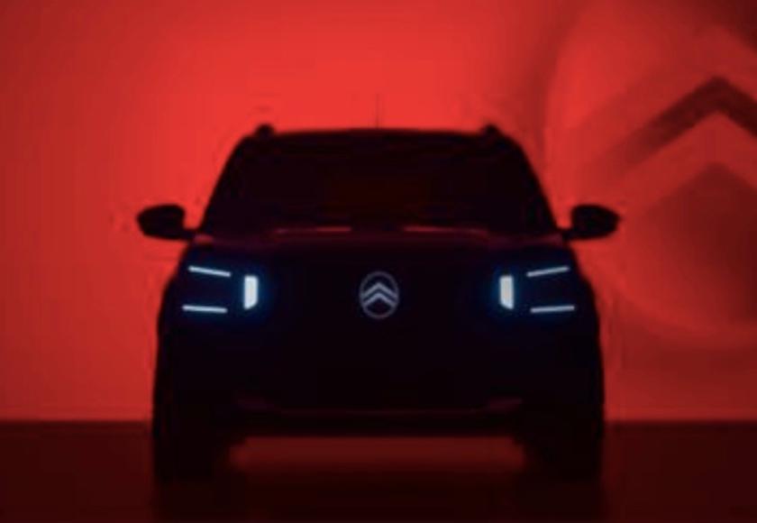 Citroën ë-C3 teaser 2023