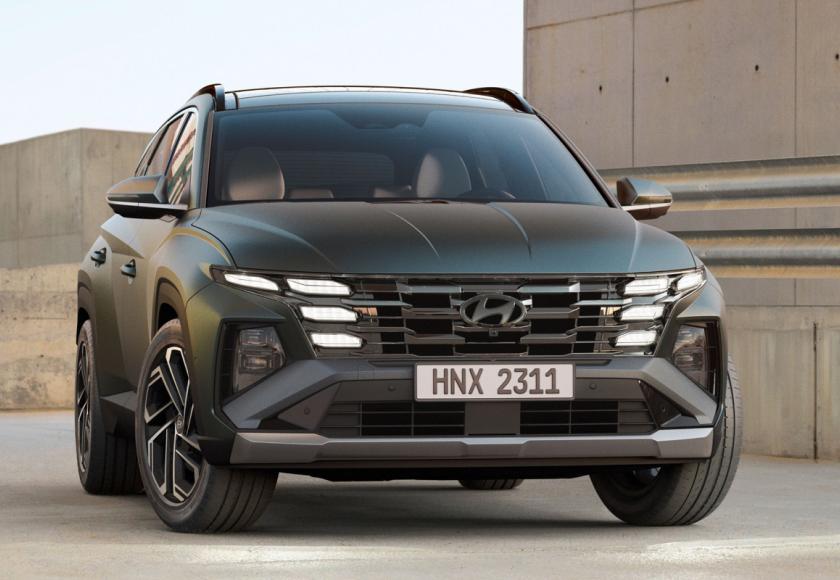 Hyundai Tucson facelift 2024