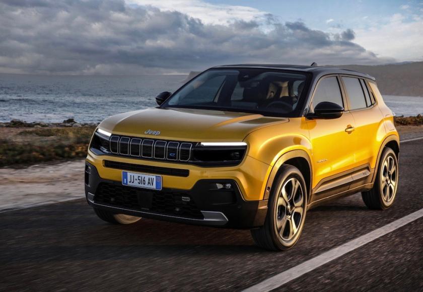 Test Jeep Avenger 2023