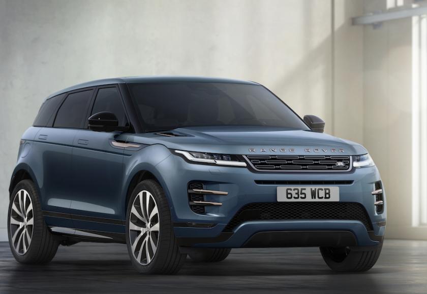 Range Rover Evoque facelift 2023