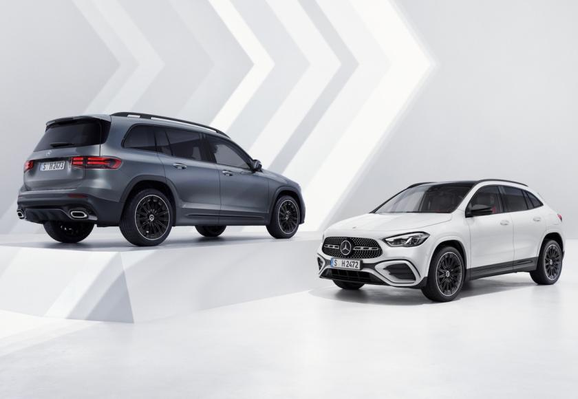 Mercedes GLA GLB Facelift 2023