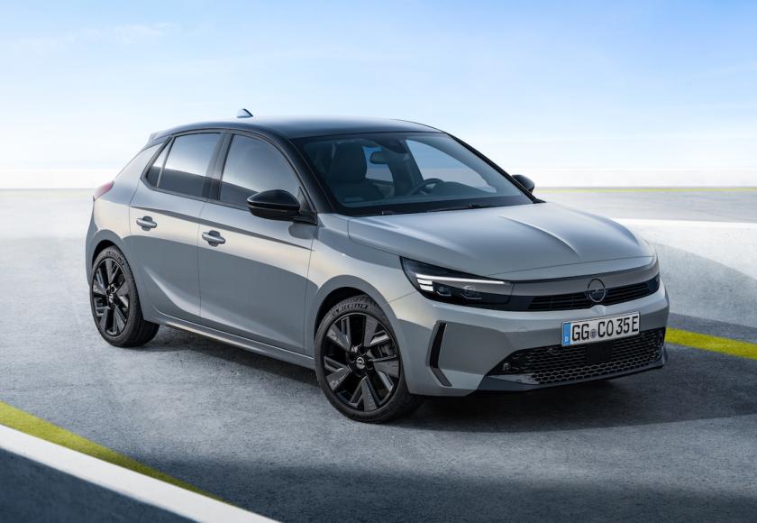 Opel Corsa electric facelift 2023 info