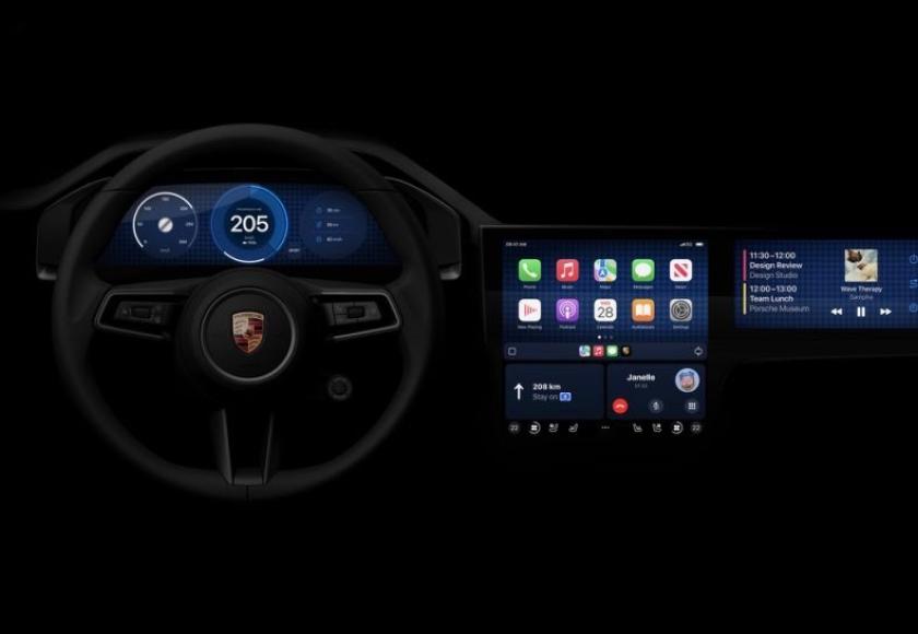 Apple CarPlay update Porsche 2023