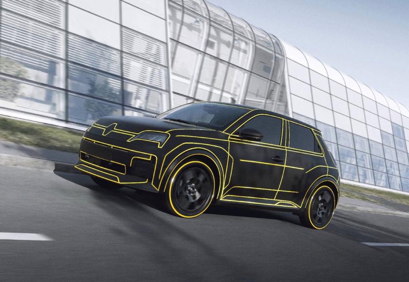 Renault 5 prototype teaser 2023