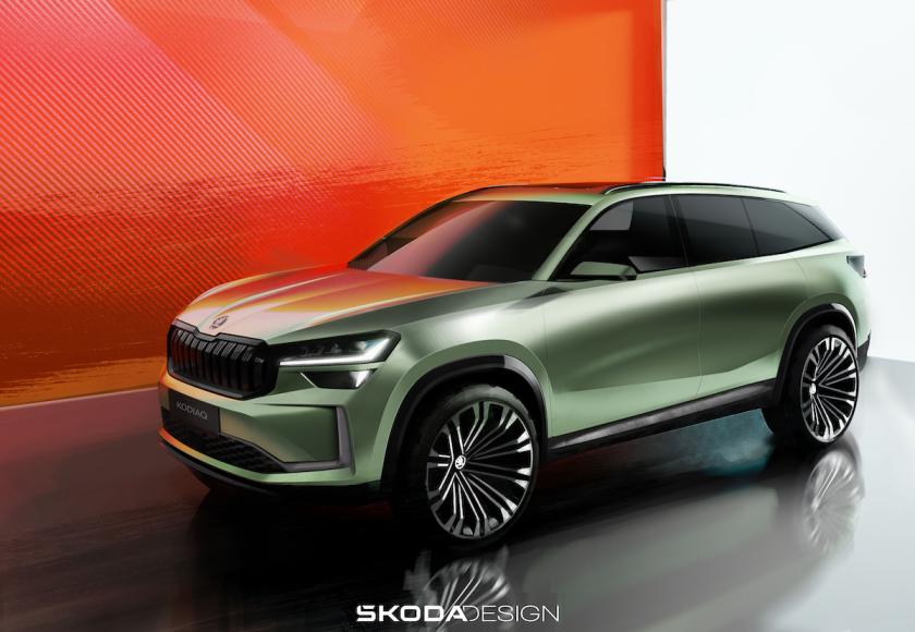 Skoda Kodiaq 2023 teaser