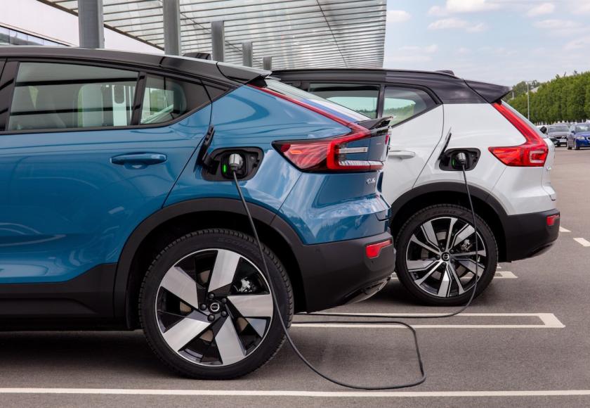 Volvo C40 XC40 opladen 2023