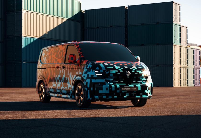 Volkswagen Transporter teaser 2023