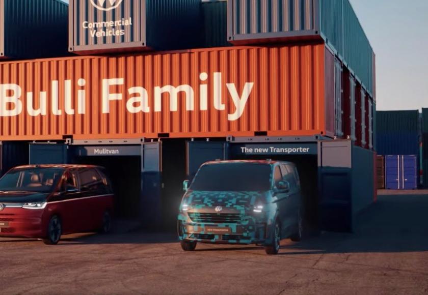 Volkswagen Transporter teaser 2023