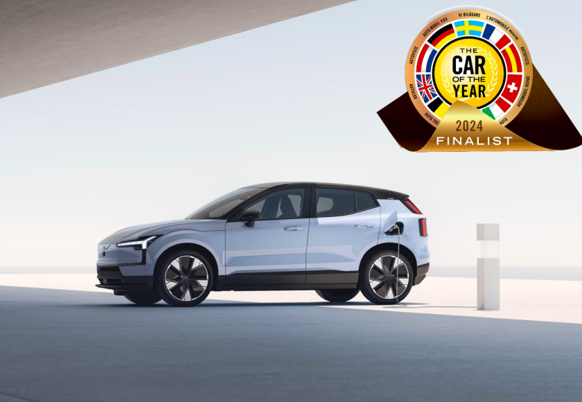 Volvo EX30 auto van het jaar finalist 2023