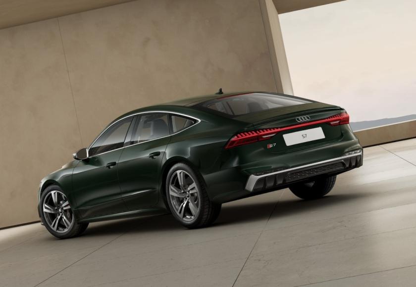 Audi A7 uitlaten weg 2024