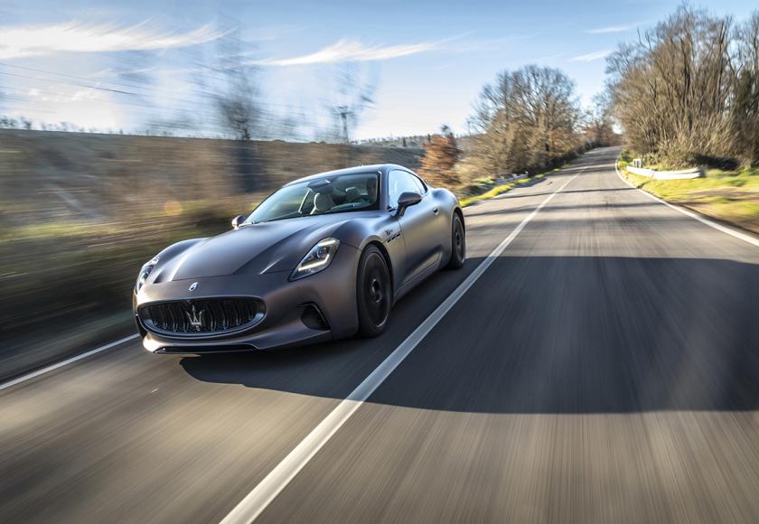 Essai : roadtrip en Maserati GranTurismo Folgore (2024)