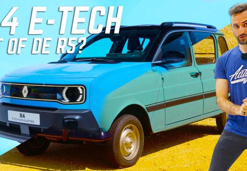 Preview: Renault 4 E-TECH | Ideaal boodschappenkarretje?