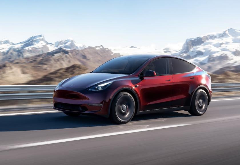 Tesla Model Y zevenzitter 2024