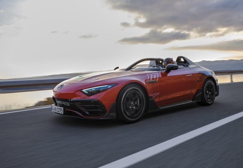 Een Mercedes-AMG SL te gewoontjes? Dan is deze PureSpeed je auto (2024)