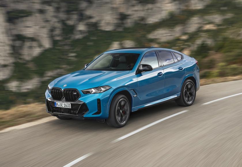 BMW X6 M60i facelift 2024 belgie info