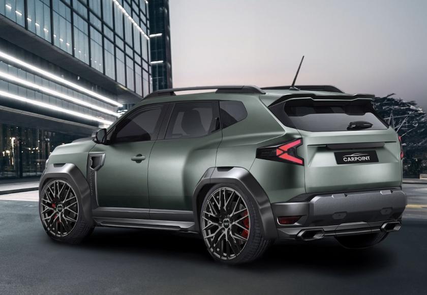 Dacia Duster Carpoint Edition render 2024