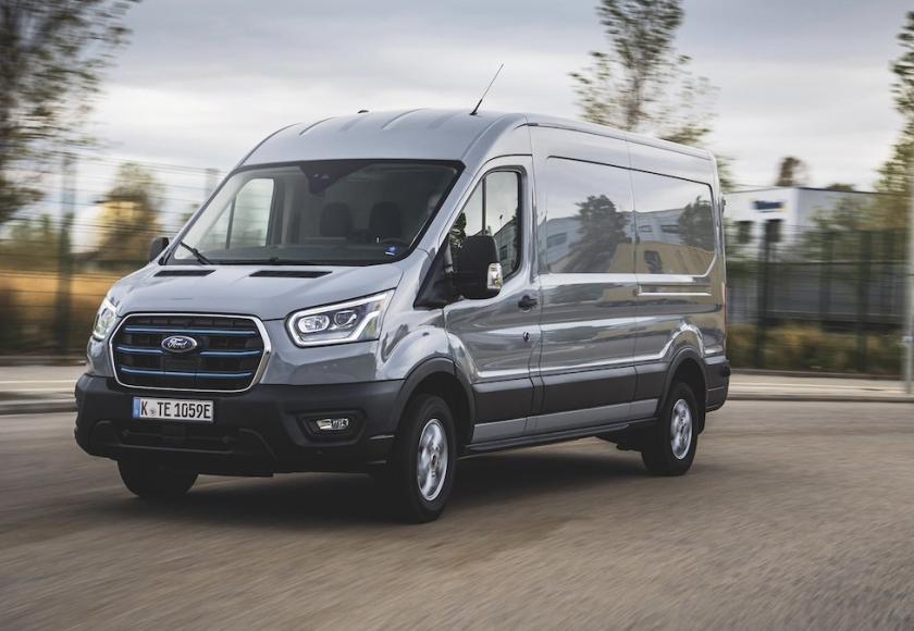 Test Ford E-Transit 2024