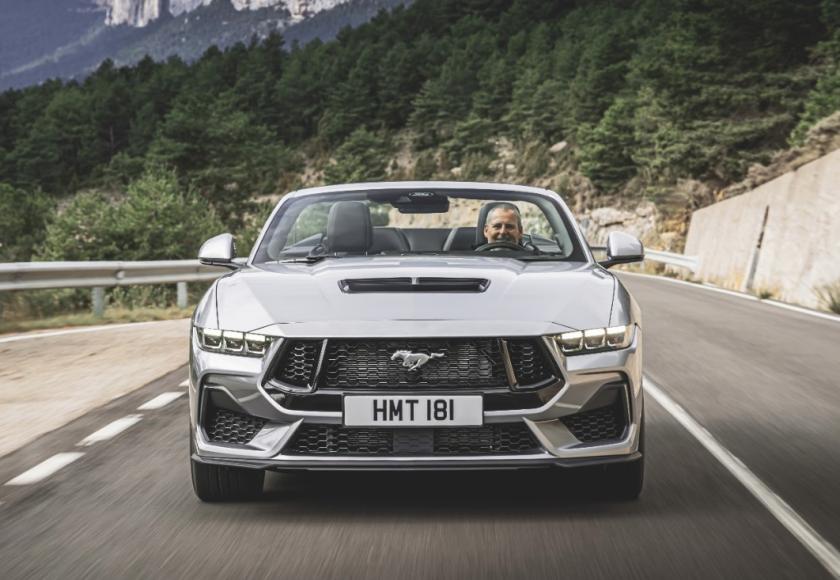 Ford Mustang GT verkeersbelasting 2024