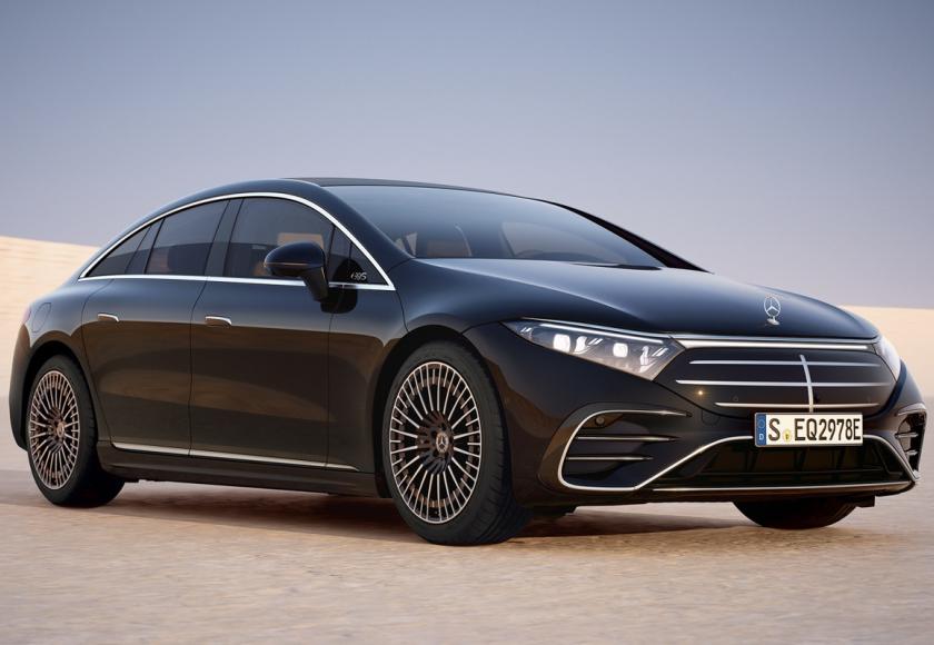 Mercedes EQS facelift 2024
