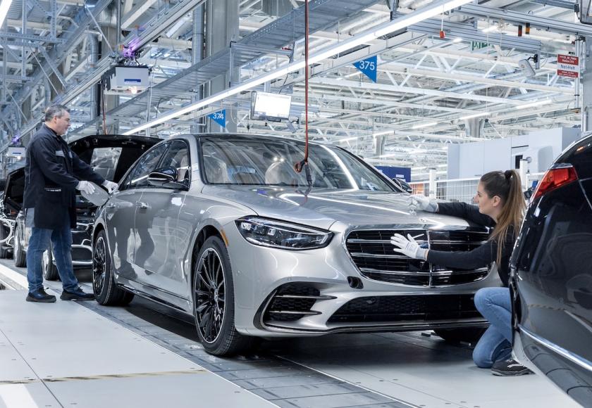 Production Mercedes classe S