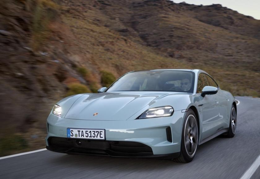 Porsche Taycan facelift 2024