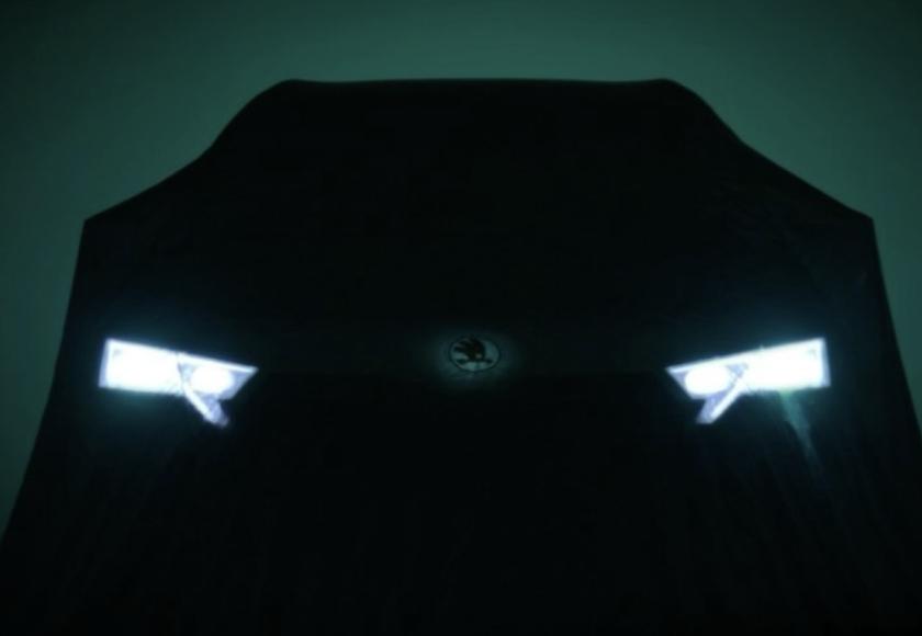 Skoda Octavia Facelift teaser 2024