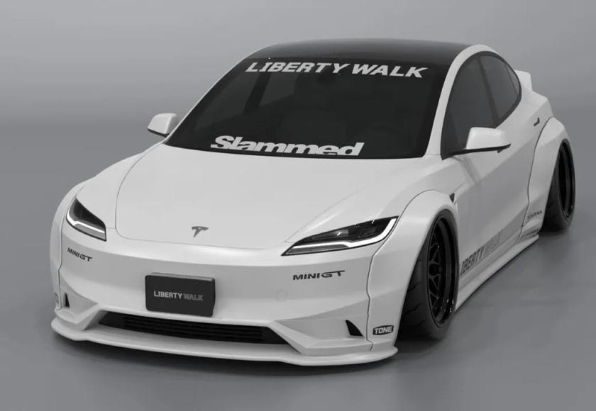 Tesla Model 3 Liberty Walk 2024
