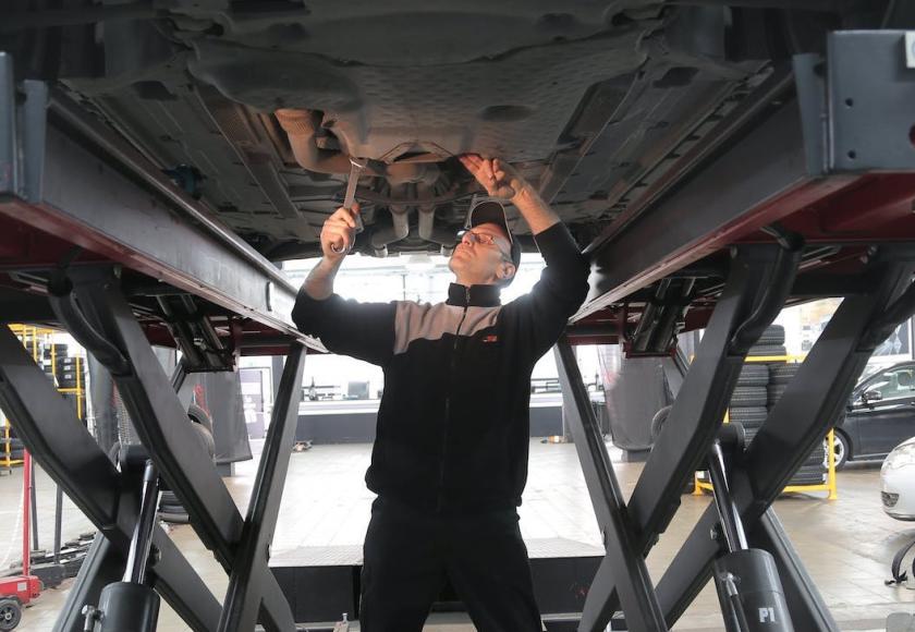 Vlaanderen keuring 2 jaar in garage