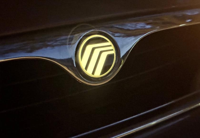 Verlicht Logo Mercury Sable
