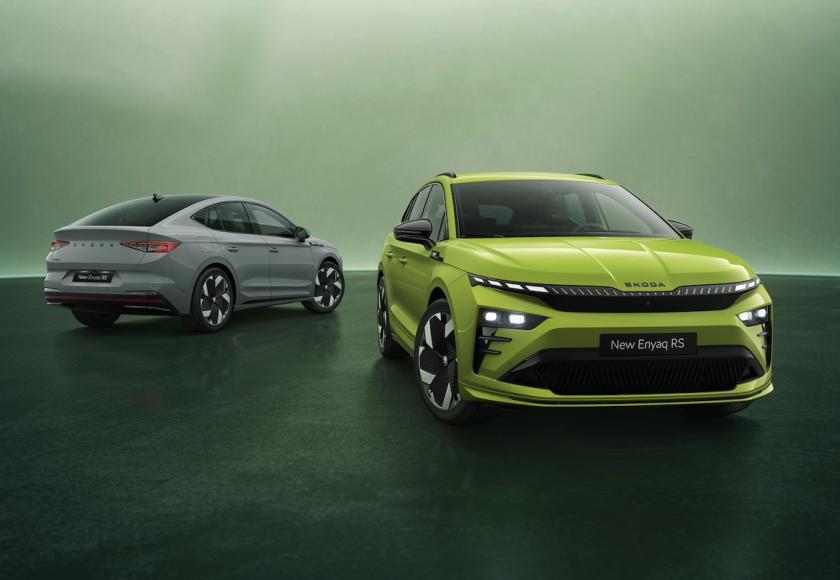 Skoda Enyaq RS facelift 2025