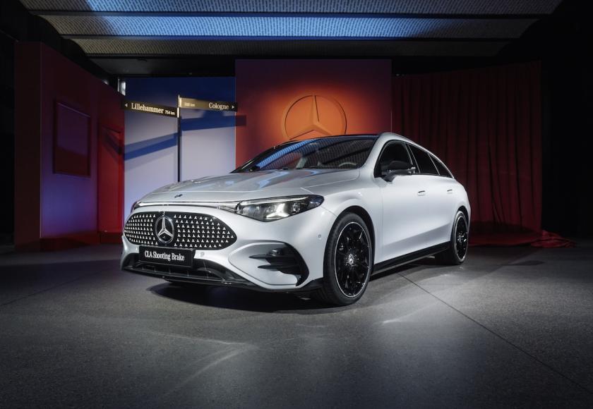 Mercedes CLA Shooting Brake 2025 info belgie