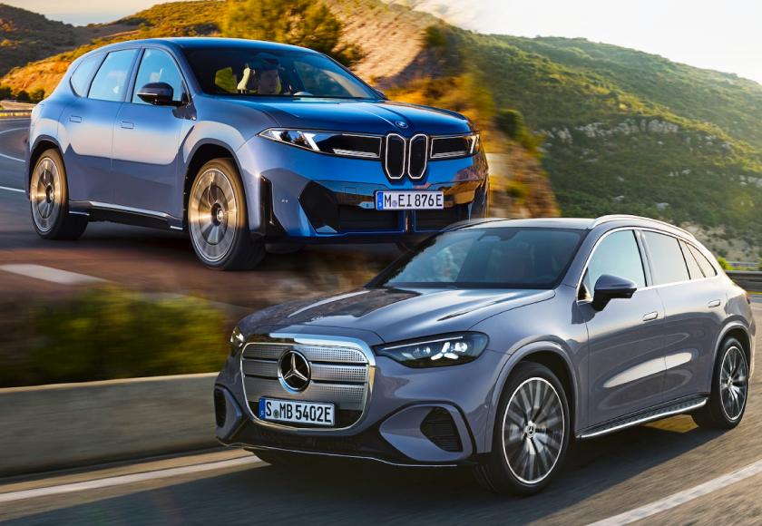 BMW iX3 VS Mercdes EQC EV 2025