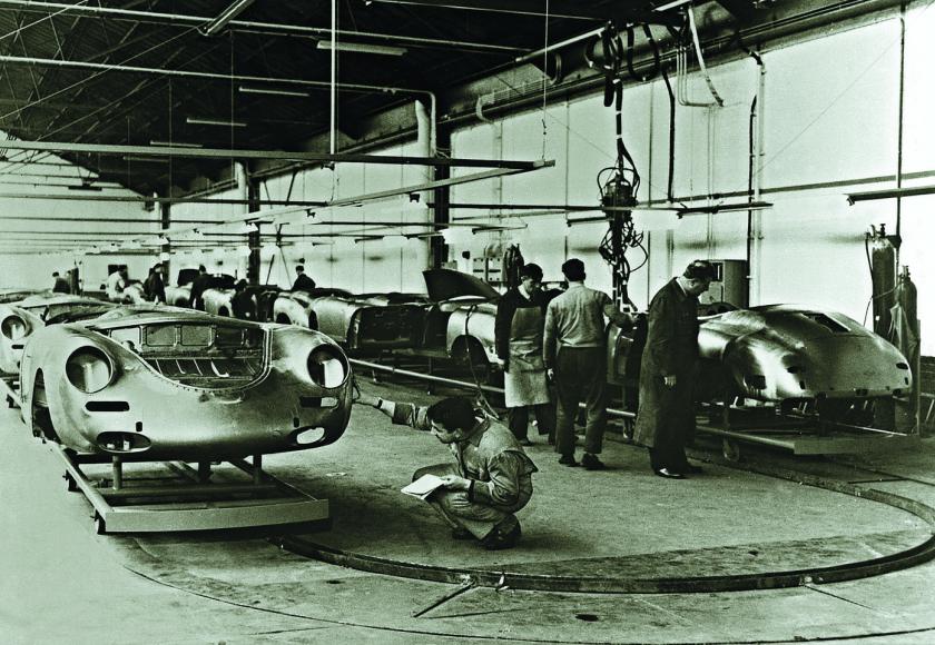 Porsche fabriek Vorst