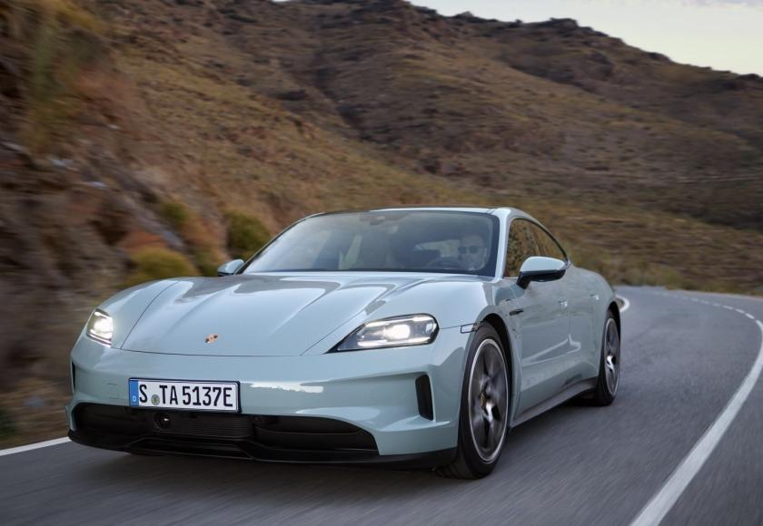 Test Porsche Taycan basis 2025