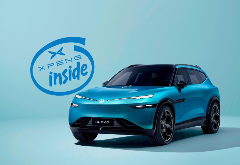 Volkswagen XPENG Zelfrijdende auto