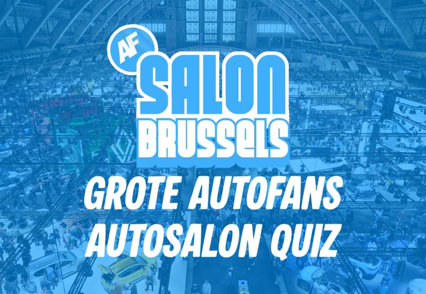 WIN: Doe mee met de Grote Autofans AutoSalon-Quiz en win vette prijzen