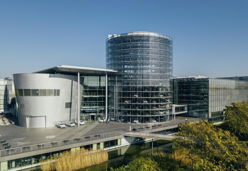 BYD glazen fabriek Volkswagen Dresden