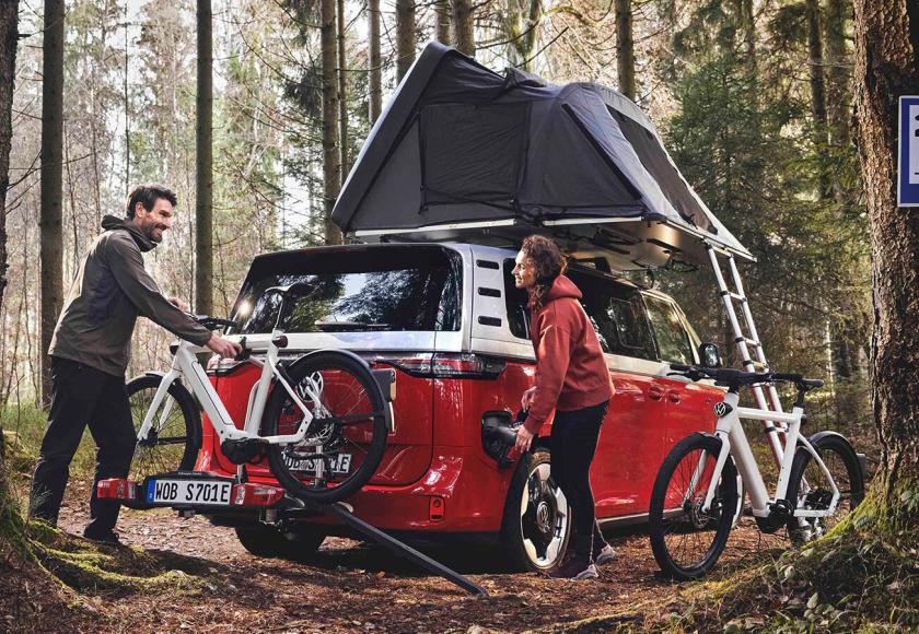 Volkswagen greffe caméra de recul, radar et eCall sur un vélo