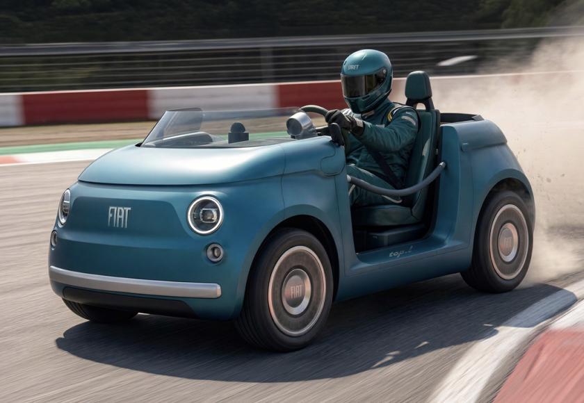 Fiat Topolino-microcar nu ook als roadster (wacht, wat?)