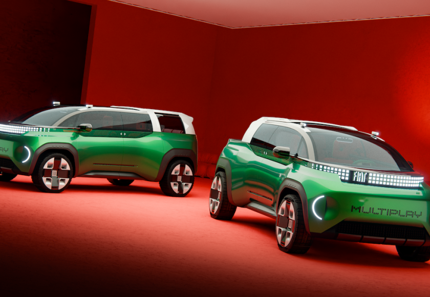 Niet zo lelijk, wel even special: Fiat Multiplay wil drie auto's in één zijn