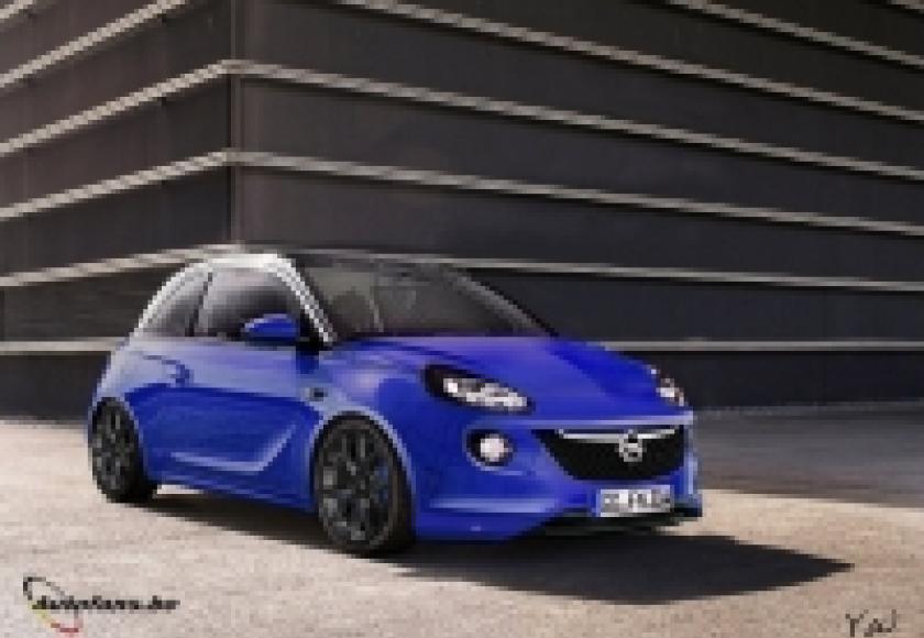 Komt hij er ooit? Opel Adam OPC render