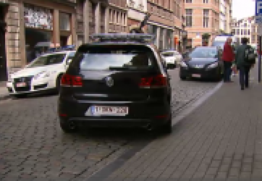Golf GTI Brusselse politie